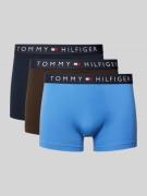 Tommy Hilfiger Trunks mit elastischem Logo-Bund im 3er-Pack in Oliv, G...