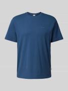 Pepe Jeans T-Shirt mit Label-Stitching Modell 'Connor' in Royal, Größe...