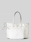 Guess Tote Bag in semitransparentem Design Modell 'TUANA' in Weiss, Gr...