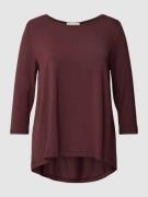 MARC O POLO Longsleeve mit 3/4-Arm Modell 'MIX N MATCH' in Bordeaux, G...