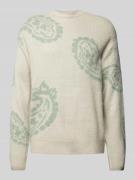 Only & Sons Strickpullover mit gerippten Abschlüssen Modell 'RONNIE' i...