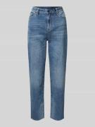 ARMANI EXCHANGE Cropped Boyfriend Jeans im 5-Pocket-Design in Hellblau...