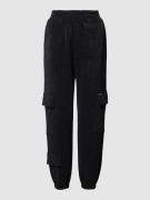 Guess Activewear Sweatpants mit Cargotaschen Modell 'EUPHEMIA' in Blac...