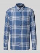 Knowledge Cotton Apparel Regular Fit Freizeithemd mit Button-Down-Krag...