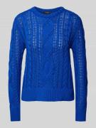 Lauren Ralph Lauren Strickpullover mit gerippten Abschlüssen Modell 'H...