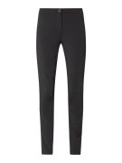 Taifun Skinny Fit Stoffhose mit Stretch-Anteil in Black, Größe 36