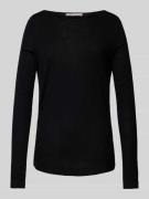 Christian Berg Woman Selection Wollpullover mit U-Boot-Ausschnitt in B...