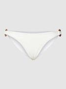 Banana Moon Bikini-Slip mit Strukturmuster Modell 'VAIVA' in Offwhite,...