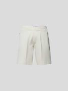 Frescobol Carioca Sweatshorts mit Reißverschlusstaschen in Offwhite, G...