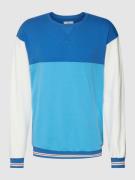 Calida Sweatshirt im Colour-Blocking-Design Modell 'REMIX' in Blau, Gr...