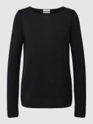 Christian Berg Woman Strickpullover mit U-Boot-Ausschnitt in Black, Gr...