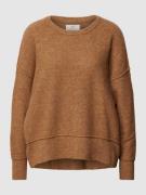 Fynch-Hatton Strickpullover mit Rundhalsausschnitt Modell 'Hairy' in C...