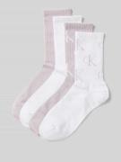 Calvin Klein Jeans Socken mit elastischem Rippenbündchen im 4er-Pack i...