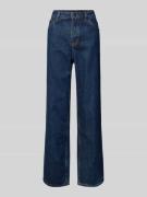 Hugo Blue Wide Leg Jeans im 5-Pocket-Design Modell 'Leni' in Dunkelbla...