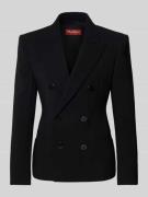 Max Mara Studio Blazer mit Leistentaschen Modell 'KEY' in Black, Größe...