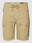 Alpha Industries Bermudas aus Baumwolle mit Label-Details Modell 'RIBS...