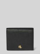 Lauren Ralph Lauren Lederportemonnaie mit Label-Applikation in Black, ...