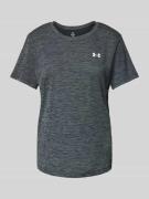 Under Armour T-Shirt mit Logo-Print Modell 'Tech Textured' in Black, G...