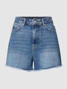 Pieces Jeansshorts mit 5-Pocket-Design in Jeansblau, Größe XL