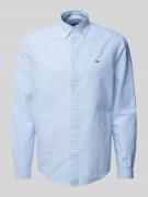 Tommy Jeans Regular Fit Freizeithemd mit Button-Down-Kragen Modell 'OX...