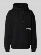 Karl Lagerfeld Oversized Hoodie mit Label-Print in Black, Größe L