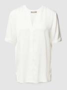 Christian Berg Woman Selection Blusenshirt aus Viskose mit V-Ausschnit...