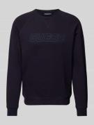 Guess Activewear Sweatshirt mit Label-Print Modell 'NEW ALDWIN' in Dun...