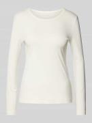 Christian Berg Woman Longsleeve mit Rundhalsausschnitt in Offwhite, Gr...