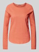 Smith and Soul Longsleeve mit Rundhalsausschnitt in Apricot, Größe L