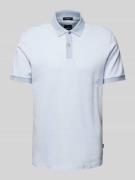 BOSS Regular Fit Poloshirt mit Label-Detail Modell 'Parlay' in Bleu, G...