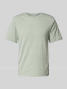 Jack & Jones T-Shirt mit geripptem Rundhalsausschnitt in Mint Melange,...