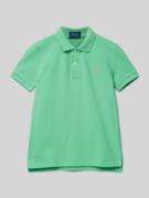 Polo Ralph Lauren Kids Regular Fit Poloshirt mit Logo-Stitching in Gru...