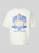 Low Lights Studios T-Shirt mit Label- und Statement-Print Modell 'CHAM...