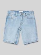 Mango Bermudas mit 5-Pocket-Design in Hellblau, Größe 128