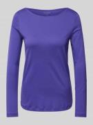 Christian Berg Woman Longsleeve mit U-Boot-Ausschnitt in Violett, Größ...