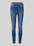 Calvin Klein Jeans Super Skinny Fit Jeans im 5-Pocket-Design in Jeansb...