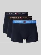 Tommy Hilfiger Trunks mit elastischem Logo-Bund im 3er-Pack in Marine,...