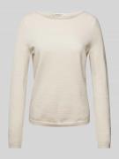 Marc O'Polo Regular Fit Pullover aus Baumwoll-Schurwoll-Mix mit U-Boot...