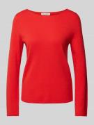 Marc O'Polo Regular Fit Strickpullover aus weichem Schurwoll-Mix mit R...