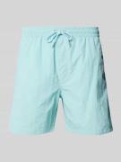 Mango Badehose in unifarbenem Design in Tuerkis, Größe S