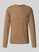 Cinque Strickpullover mit Rundhalsausschnitt Modell 'ZAC' in Hazel, Gr...