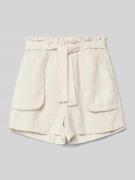Mango Bermudas mit elastischem Bund in Sand, Größe 164