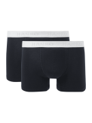 Hanro Trunks mit Label-Details im 2er-Pack in Black, Größe L