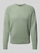 BOSS Kaschmirpullover mit Rundhalsausschnitt Modell 'EMALVO' in Mint, ...