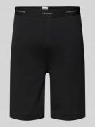 Calvin Klein Underwear Sweatshorts mit Label-Details in Black, Größe L