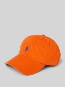 Polo Ralph Lauren Basecap mit Label-Stitching in Orange, Größe 1