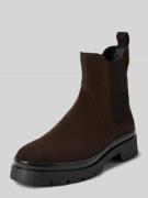 Gant Chelsea Boots aus Leder mit Applikation Modell 'Aligrey' in Dunke...