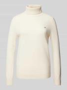 Gant Strickpullover mit Rollkragen Modell 'EXTRAFINE' in Offwhite, Grö...