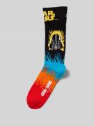 Happy Socks Socken mit Label-Stitching Modell 'Star Wars' in Black, Gr...