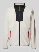 COLUMBIA Fleecejacke mit Label-Patch Modell 'SEQUOIA' in Offwhite, Grö...